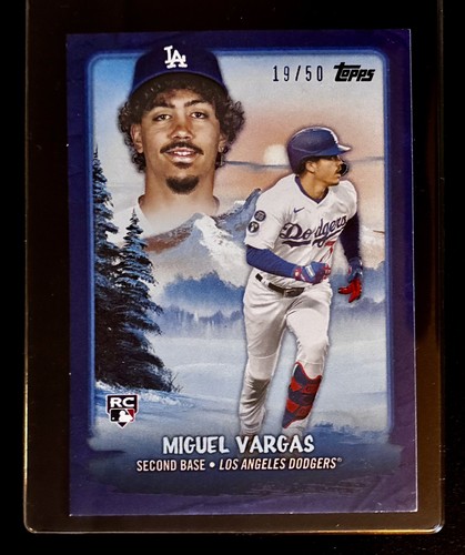 Miguel vargas 2023 topps - vargas, rc