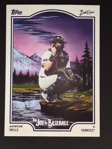 2025 topps bob ross joy - x,