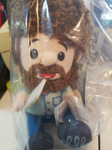 Bob ross character plush - character,