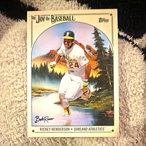 Topps 2023 bob ross joy - bob,